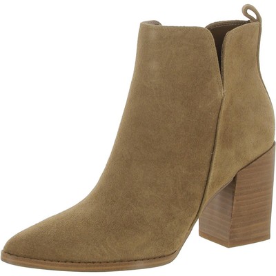 Женские ботильоны Nine West из замши Birds Tan 7.5 среднего размера (B,M) BHFO 8334