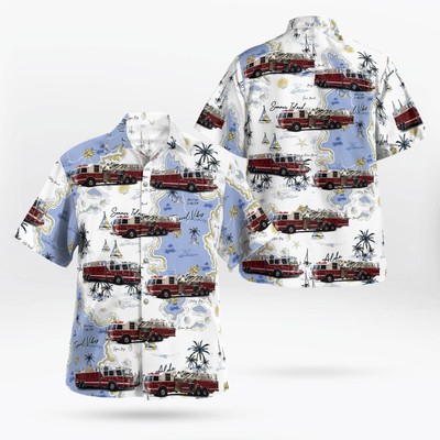 East Syracuse Fire Department East Syracuse NY Hawaiian Shirt 8211 Gifts For F