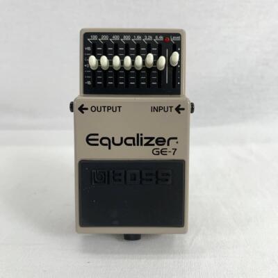 Boss Roland GE-7 Graphic Equalizer EQ Guitar Effect Pedal Good Tested Condition