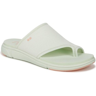 Женские сандалии-слайдеры Ryka Margo Slide Green из трикотажа шириной 10 см (C, D, W) BHFO 0412