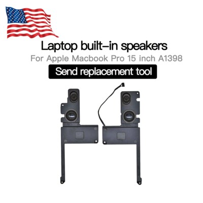Speakers Set Replacement For MacBook Pro A1398 Late-2013 2014 2015 923-00509