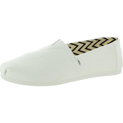 Мужские парусиновые слипоны Toms Alpargata белого цвета, размер 10,5 средний (D), BHFO 2969
