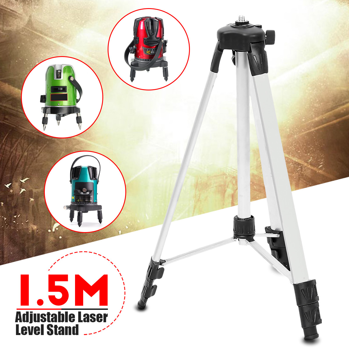 Тренога для уровня. Подставка с автоматическим уровнем. Laser Level Stand t2 цена.