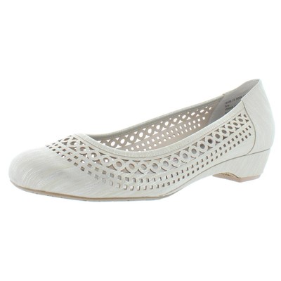 

Женские туфли Ros Hommerson Tina Taupe Kitten Heels 9 Super Slim (SS) BHFO 7026, Taupe/stripe