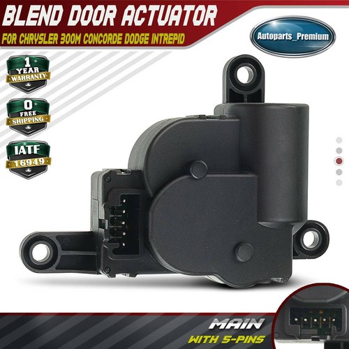 Mode Blend Door Actuator for Chrysler 300M Concorde Dodge Intrepid Main w/ 5 Pin eBay