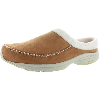 

Easy Spirit Womens Travel Slip 2 Тапочки без шнуровки из искусственного меха BHFO 1634, Travel Slip 2