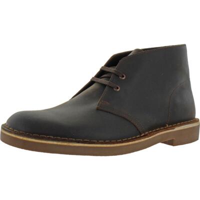 Мужские ботинки Clarks Bushacre 2 Brown Nubuck Chukka Boots 11 Medium (D) BHFO 3739, Коричневый, Clarks Bushacre 2