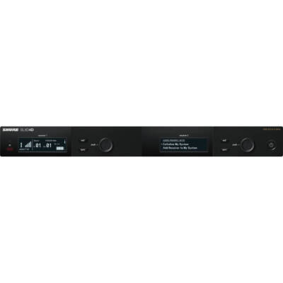 Shure SLXD4D Dual-Channel Digital Wireless Receiver #SLXD4D=-H55