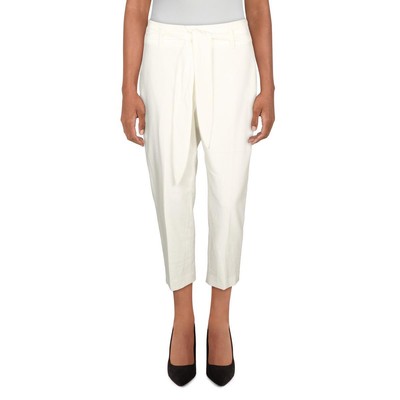DKNY Womens White Office Business Dress Pants Trousers Petites 6P BHFO 6109
