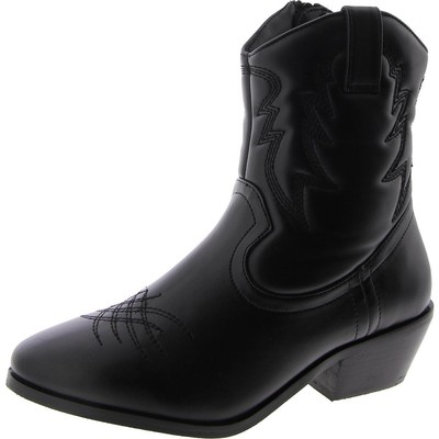 Женские ковбойские ботинки Masseys Reba на металлической молнии в стиле вестерн, BHFO 3249