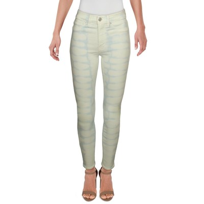 Женские синие джинсы-скинни с высокой талией Tie-Dye Denim от Hudson 30 BHFO 2051