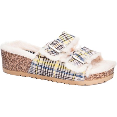 Женские босоножки TIME OUT Yellow Slide из грязного белья, средний размер 37 (B,M) BHFO 8969