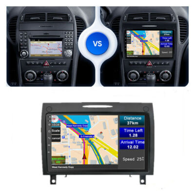 9''Android 10.1 Stereo Radio FM GPS Navigation WIFI For Mercedes SLK R171 2004-10