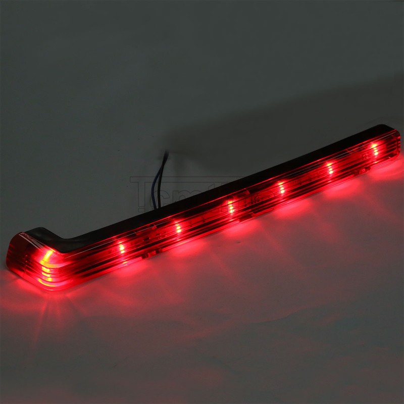 Side Marker Red LED Accent Lights For Harley Touring Tour Pak Pack FLT 2006-2023