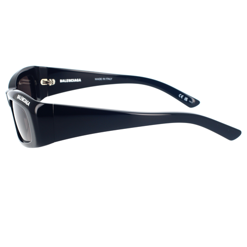 BALENCIAGA BALENCIAGA BB0266S-001 BLACK BLACK GREY SUNGLASSES