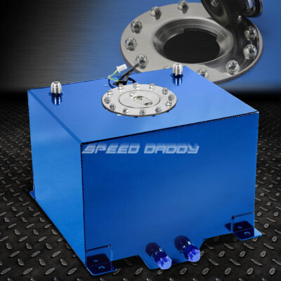 АЛЮМИНИЕВЫЙ ТОПЛИВНЫЙ БАК НА ТОПЛИВНЫХ ЭЛЕМЕНТАХ ДЛЯ ГОНОК/ДРИФТА ОБЪЕМОМ 8 ГАЛЛОНОВ/30,5 л BLUE COAT + ДАТЧИК УРОВНЯ