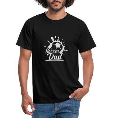 Soccer Dad Fußball Stolzer Vater Männer T-Shirt