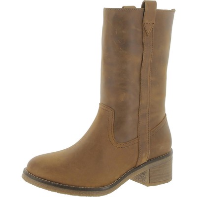 Женские коричневые ботинки до середины икры Steve Madden Winny 10 Medium (B,M) BHFO 4330