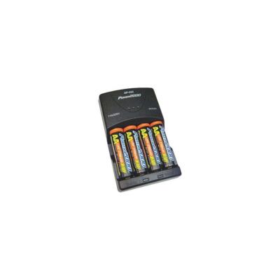 Power2000 4x AA 2900 мАч Перезаряжаемые NiMH аккумуляторы с зарядным устройством 110/220 В AA / AAA