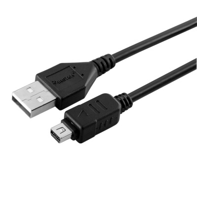USB Charger Data Cable with Ferrite for Olympus CB-USB5/ USB6/ CB USB5/ CB-USB6