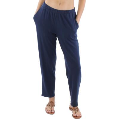 

Женские эластичные зауженные свободные брюки до щиколотки Eileen Fisher BHFO 0602, Midnight, S2TTUP4272M