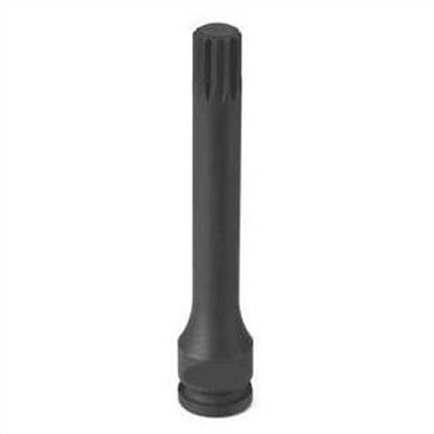 Grey Pneumatic SOC M10 3/8D IMP TRPLE SQ LG MALE BLK