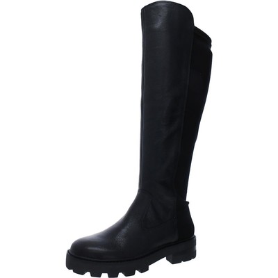 

Vince Camuto Женские кожаные сапоги до колена Tencoli с проушинами на подошве BHFO 7144, Tencoli