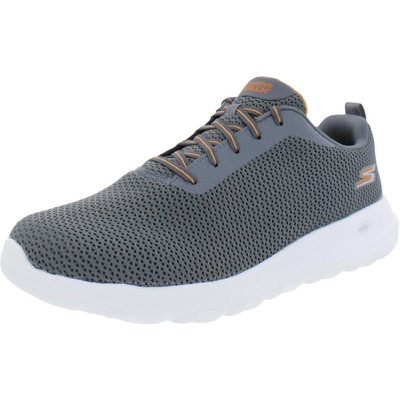 Skechers Mens Go Walk Max — серые повседневные и модные кроссовки Effort BHFO 9690