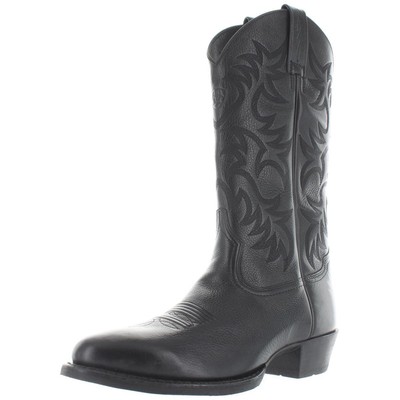 

Мужские ботинки Ariat Heritage Western Black Cowboy, ботинки Western 12 Medium (D) BHFO 7912, Черный