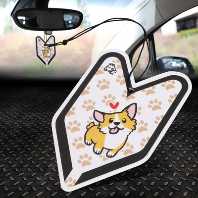 ПОДВЕСНОЙ ОСВЕЖИТЕЛЬ ВОЗДУХА TREEFROG YOUNG LEAF WAKABA С КЛАССИЧЕСКИМ СВЕЖИМ АРОМАТОМ ДЛЯ ДОМА/АВТОМОБИЛЯ