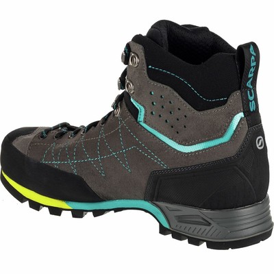 Pre-owned Scarpa Zodiac Plus Gtx Backpacking Boot - Women's In Shark/maldive