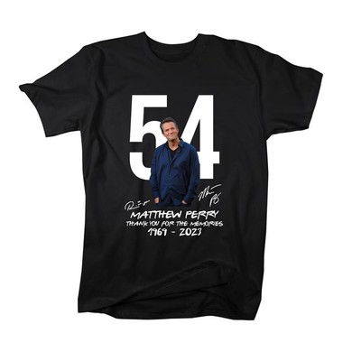 Matthew Perry Singer Black Size S-4XL Cototn men CG800