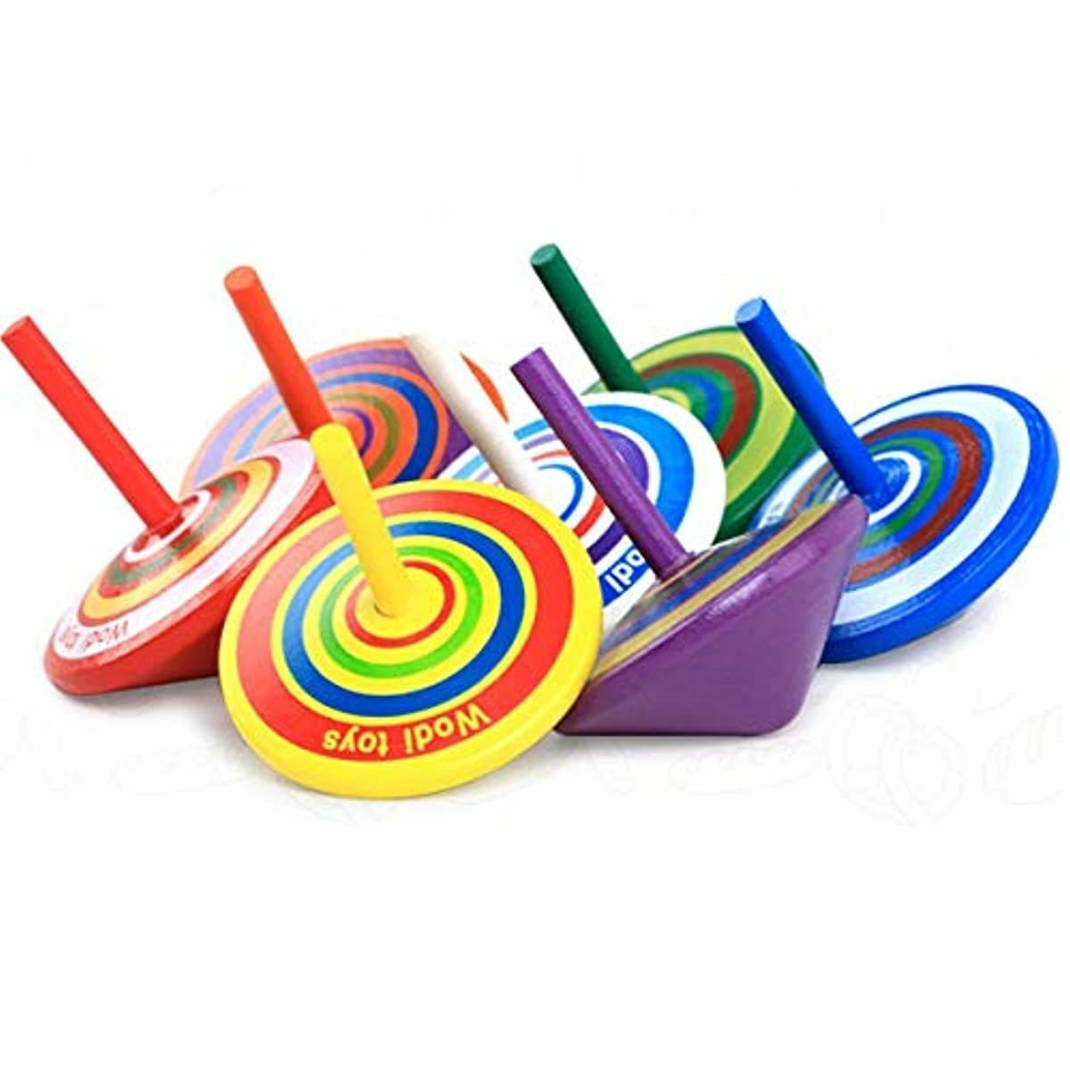 14 pièces Mini Toupie en bois, pour Jouet de Fête des Enfants (Couleur Aléatoire) 14 pièces Mini Toupie en bois, pour Jouet de Fête des Enfants (Couleur Aléatoire)