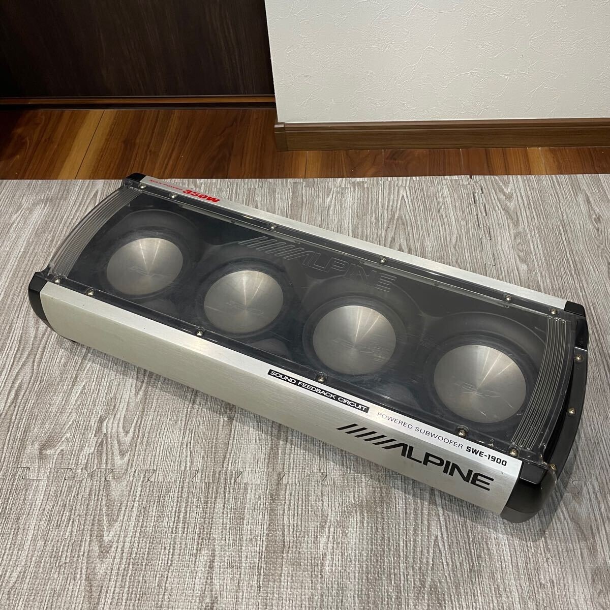 ALPINE パワードサブウーファー SWE-1900 取扱説明書ダウンロード｜ALPINE Japan