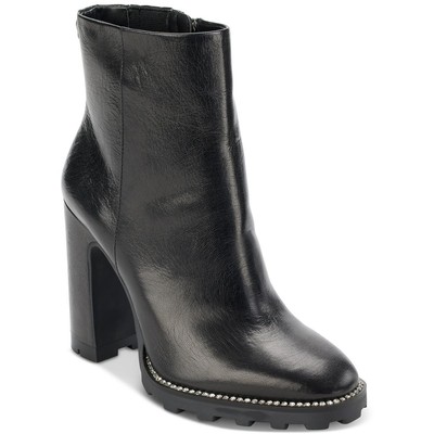 Женские стильные черные ботильоны Karl Lagerfeld Paris 10 Medium (B,M) BHFO 9517