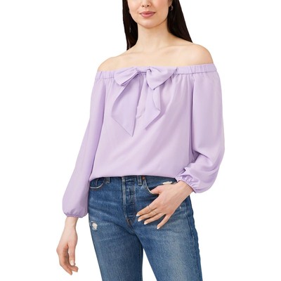 

Женская блузка с открытыми плечами Riley - Rae Maybelle Purple  BHFO 5052, Lilac petal