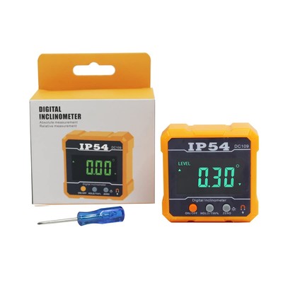 Digital Angle Finder Tools, Digital Angle Cube,Protractors, Incliometer with ...