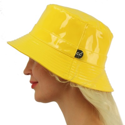 fisherman's rain hat yellow