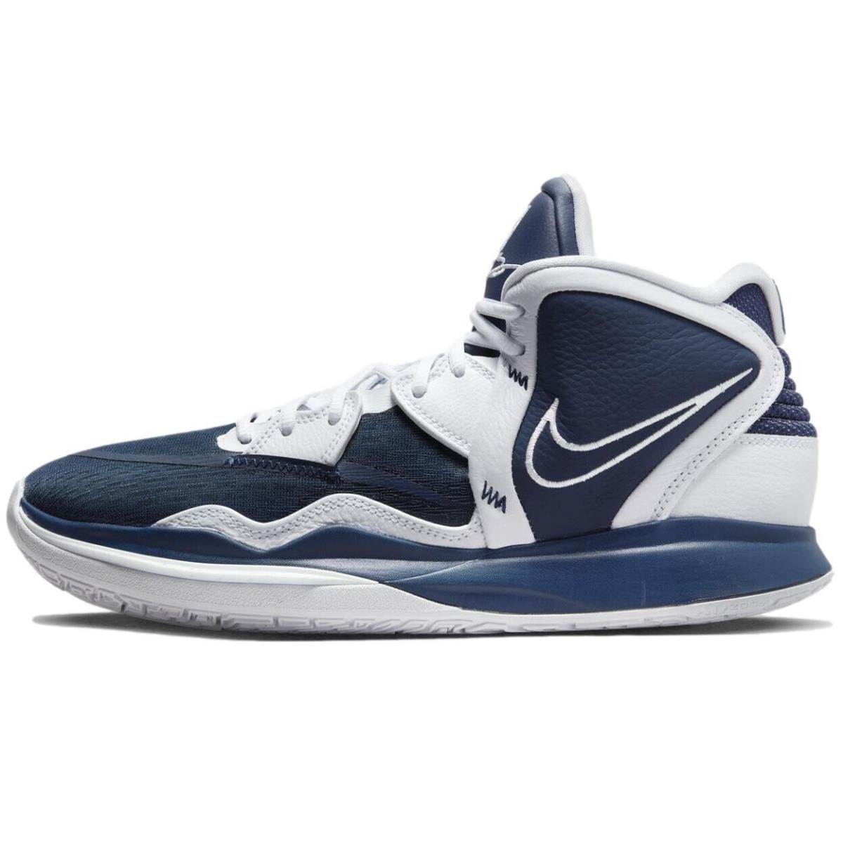 

Мужские кроссовки Nike Kyrie Infinity TB Midnight темно-синие белые DO9616-400 размер 14, Синий, Nike Kyrie Infinity