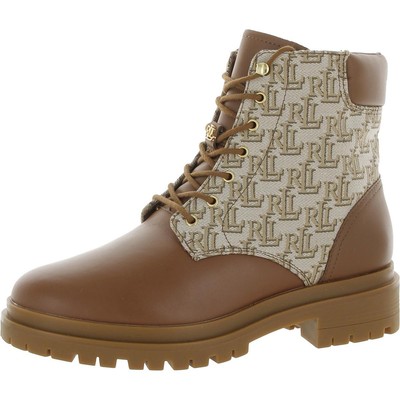 Lauren Ralph Lauren/ женские ботильоны Carlee на шнуровке и с застежкой на молнию; BHFO 5789