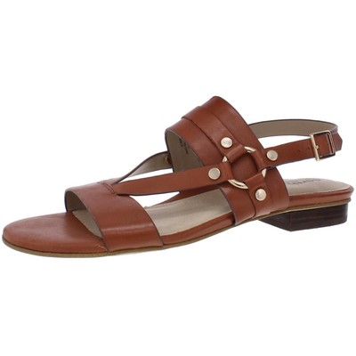 

Женские коричневые сандалии с ремешком на пятке Earth Mykonos Delos 6.5 Medium (B,M) BHFO 3465, Burnt brick leather, Mykonos Delos