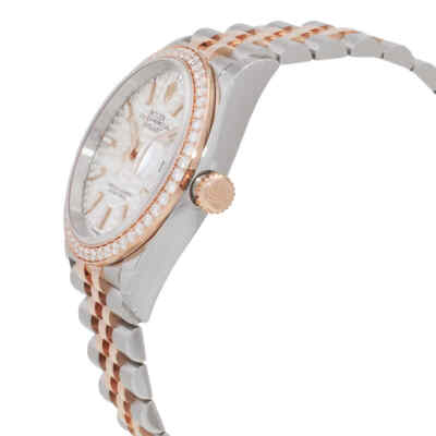 Pre-owned Rolex Datejust 36 Fluted Motif Automatic Chronometer Diamond Watch