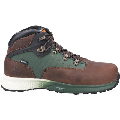 TIMBERLAND PRO TIMBERLAND PRO EURO HIKER COMPOSITE SAFETY BOOT BROWN/GREEN