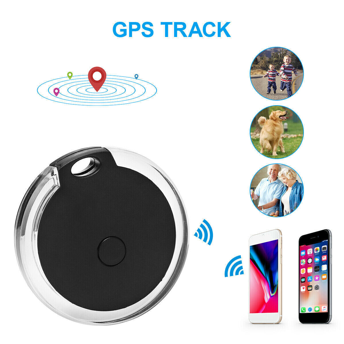 Mini Dog Cat Pet Waterproof GPS Locator Tracker Tracking Anti-Lost Device Tools