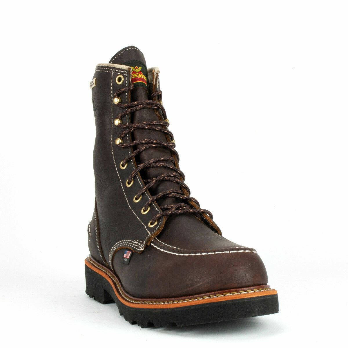 Pre-owned Thorogood Flyway Waterproof 8" Usa-made Work Boots 814-4141 - All Sizes - In Briar Pitstop