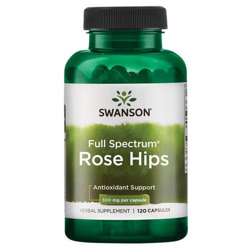 Swanson Rose Hips Capsules, 500 мг, 120 штук