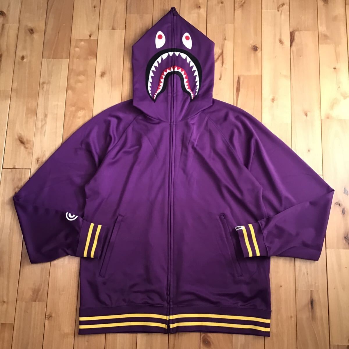 sizeXL bape FCRB SHARK full zip hoodie