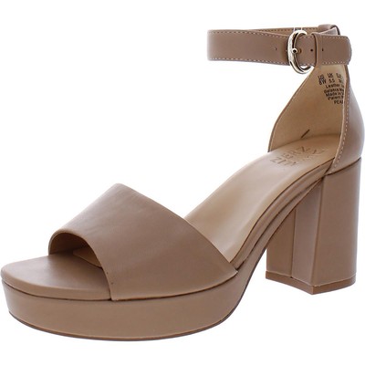 Женские туфли Naturalizer из перламутрово-серой кожи на каблуке 8,5 см (B, M) BHFO 5042
