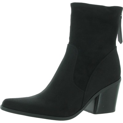 

Женские ботильоны из микрозамши Naturalizer Ella Black 5 Medium (B,M) BHFO 1162, Black stretch