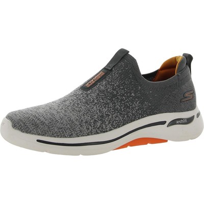 

Мужские кроссовки Skechers Depth Charge Black Slip-On Sneakers Shoes 9 Medium (D) BHFO 1959, Black/orange